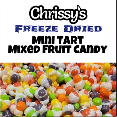 Freeze Dried Mini Tart Mixed Fruit Candy