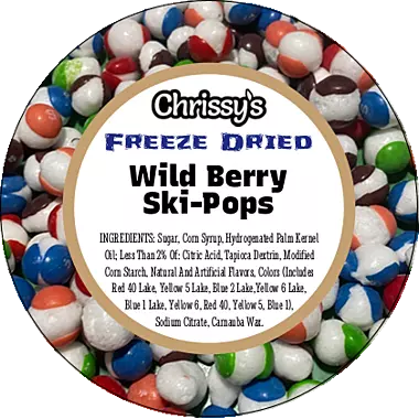 Freeze Dried Wild Berry Ski-Pops