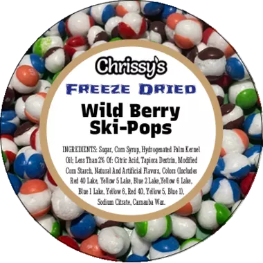 Freeze Dried Wild Berry Ski-Pops